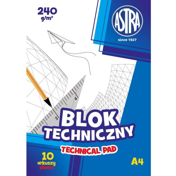 BLOK A4 TECHNICZNY 250G