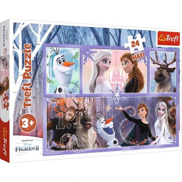 Puzzle 24 el. Maxi Świat Pełen Magii Trefl