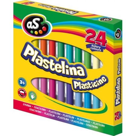 PLASTELINA AS 24 KOLORY @