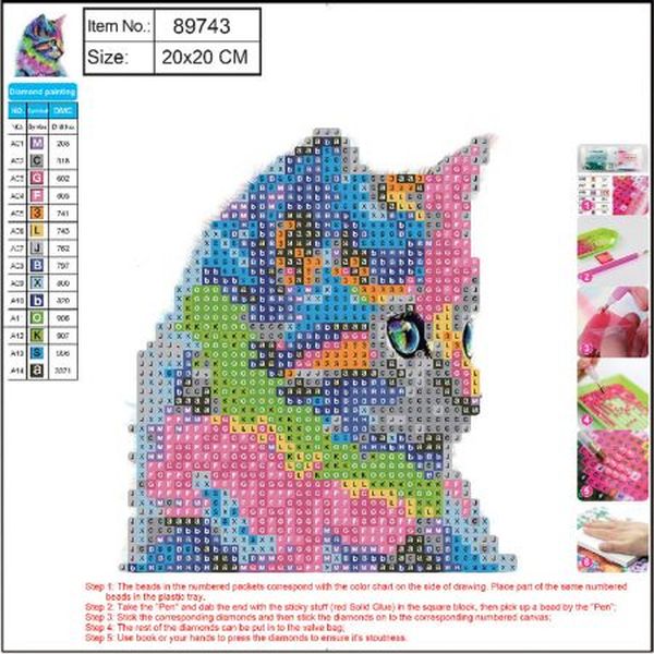 MOZAIKA DIAMENTOWA 20/20 CAT