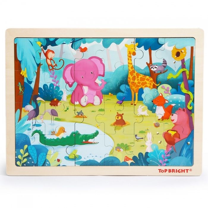 PUZZLE DRW 24 dżungla