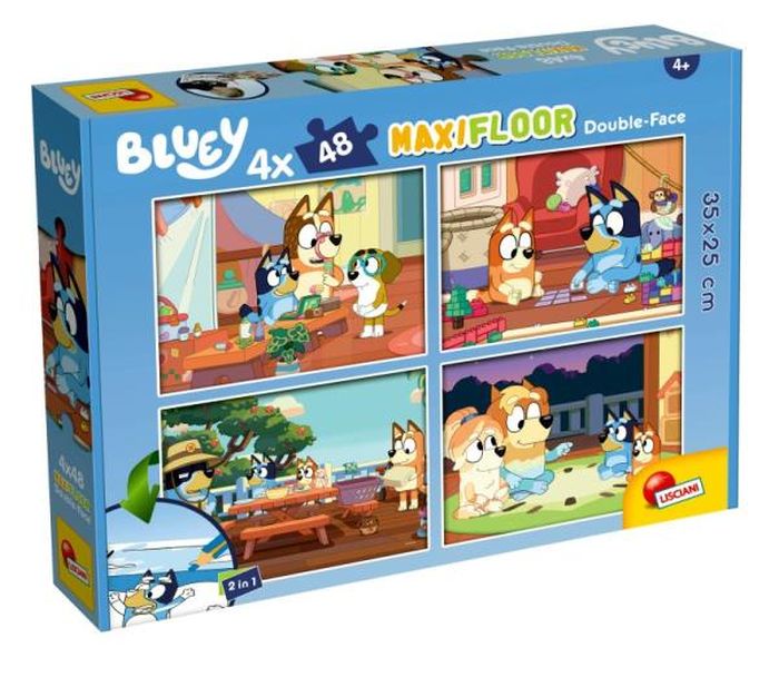 Puzzle 4x48 el. Bluey Lisciani