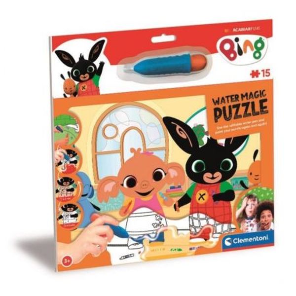 Magiczne wodne puzzle WATER MAGIC 15 EL Bing Clementoni