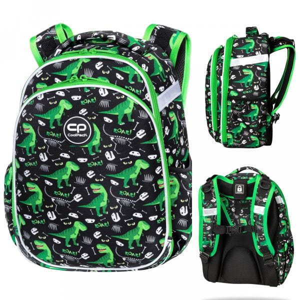 CoolPack Turtle Plecak Młodzieżowy- DINOSAURS