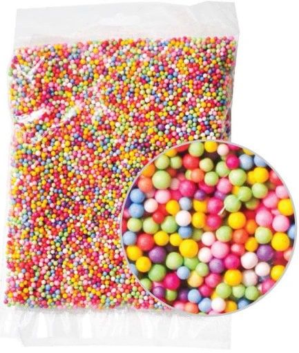 Kulki styropianowe 4mm 10g. KUL1 MIX