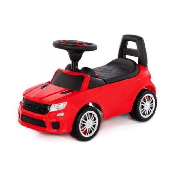Samochód-jeździk "SuperCar" Nr6 z sygnałem dźwiękowym (czerwony)
