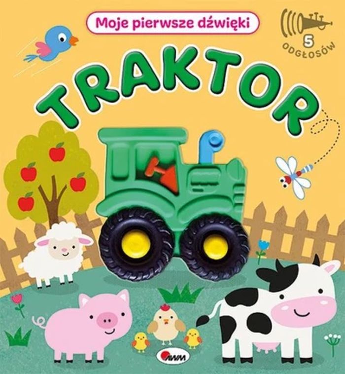 Książeczka MOJE PIERWSZE DŹWIĘKI TRAKTOR