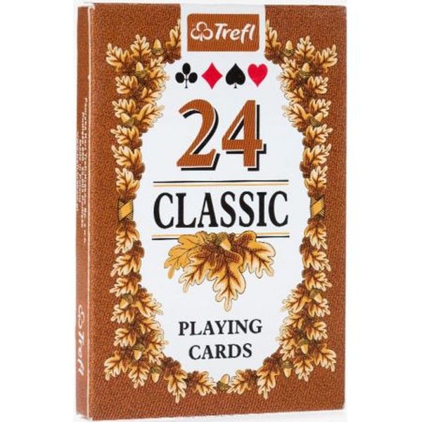 KARTY DO GRY 24 TREFL CLASI