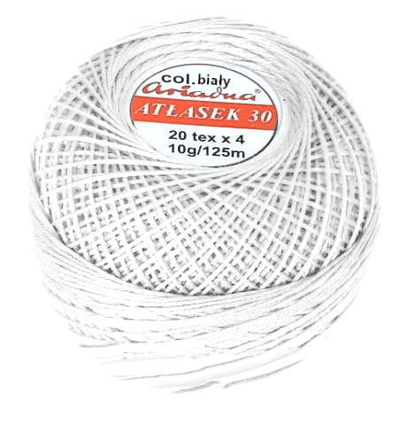 atłasek ARIADNA 30 /20x4/10 g biały