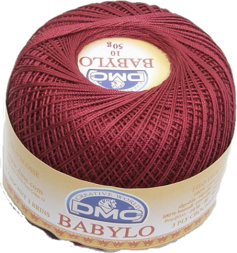 DMC babylo 10 kol. 815 bordowy 50 gr. / 267 m.