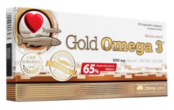 OLIMP LABS Gold Omega 3 60 kaps (65%)/1000 mg blistry