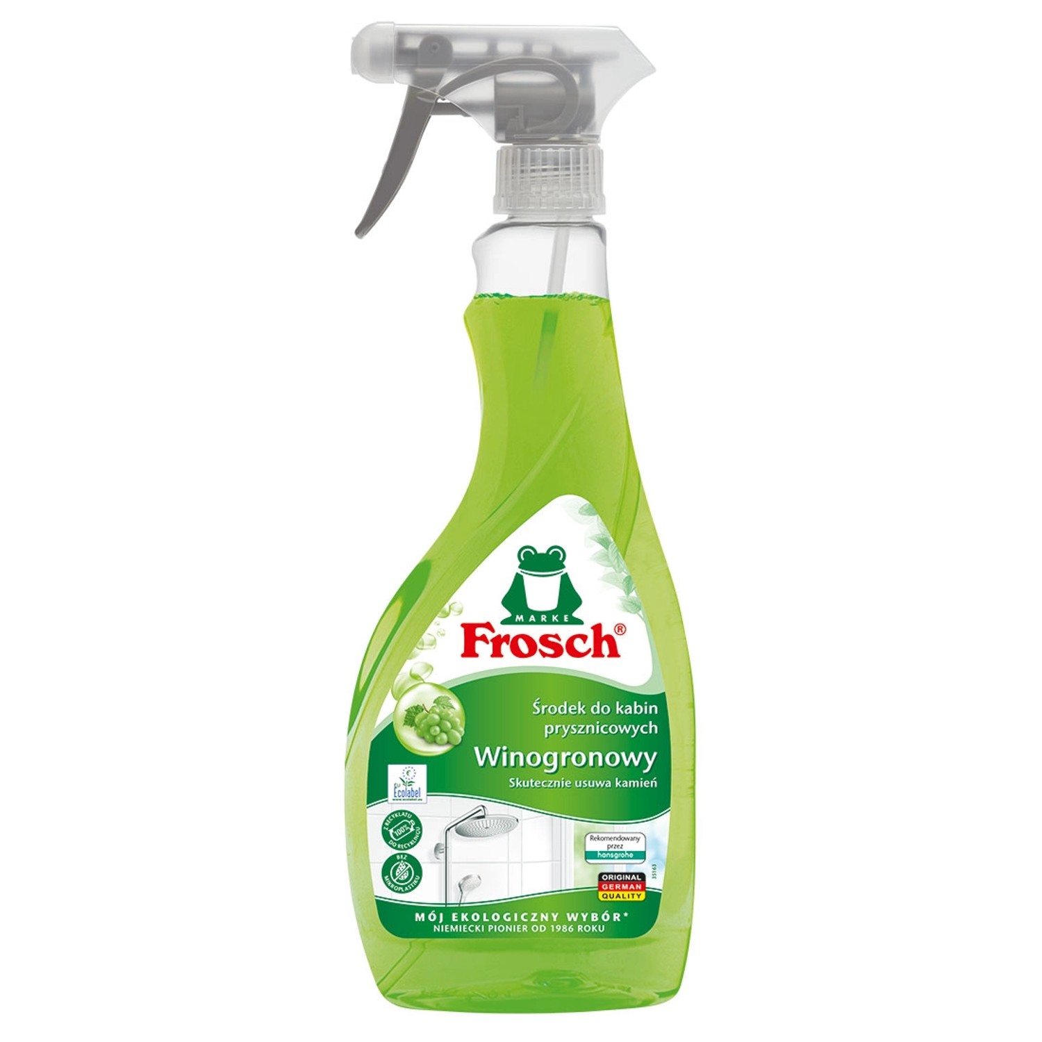 Frosch Płyn do mycia kabin prysznicowych winogronowy 500 ml