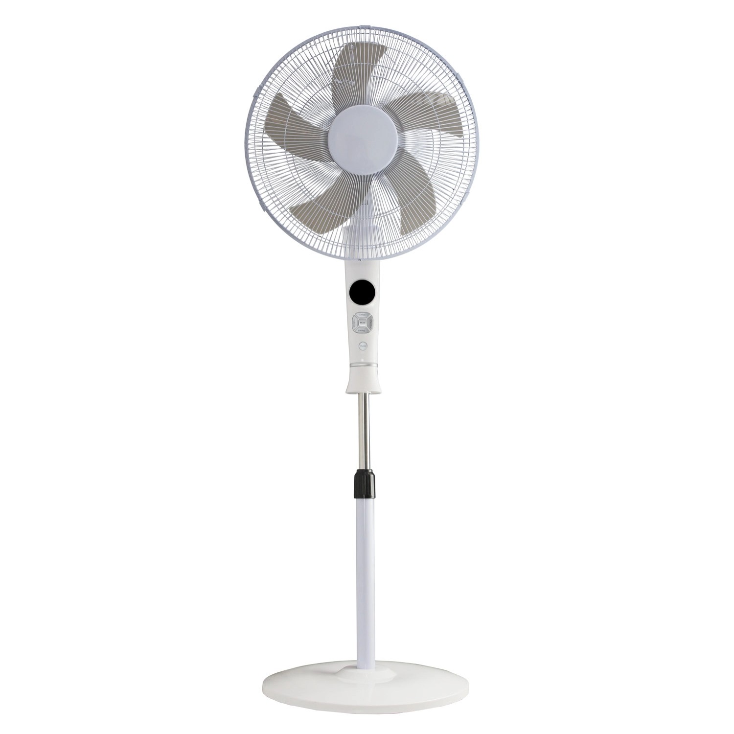 Volteno Wentylator stojący z pilotem 44cm 50W biały