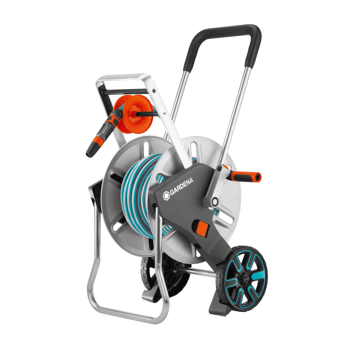 Gardena Wózek AquaRoll M Easy Metal zestaw