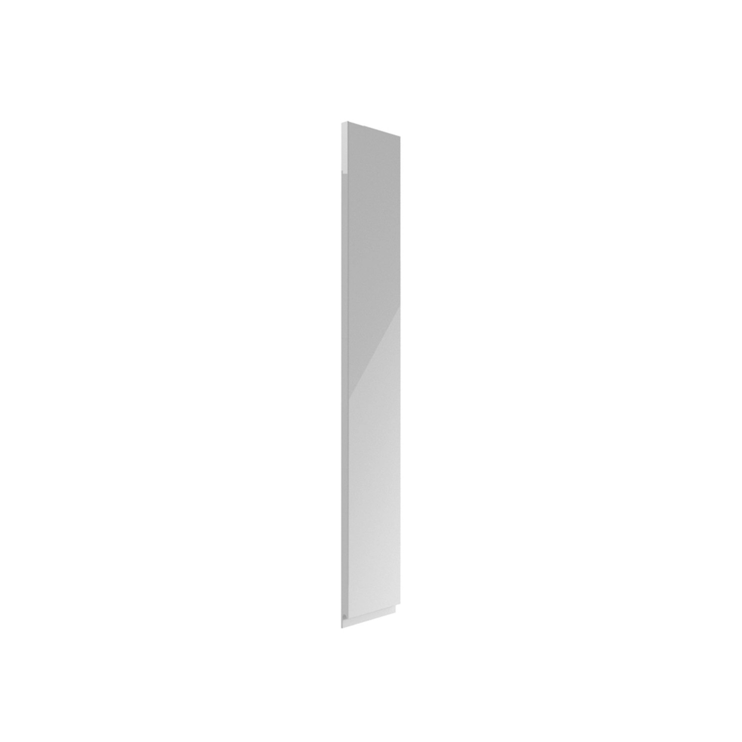 Front Verona wysoki 15 x 106,8 cm grey metal