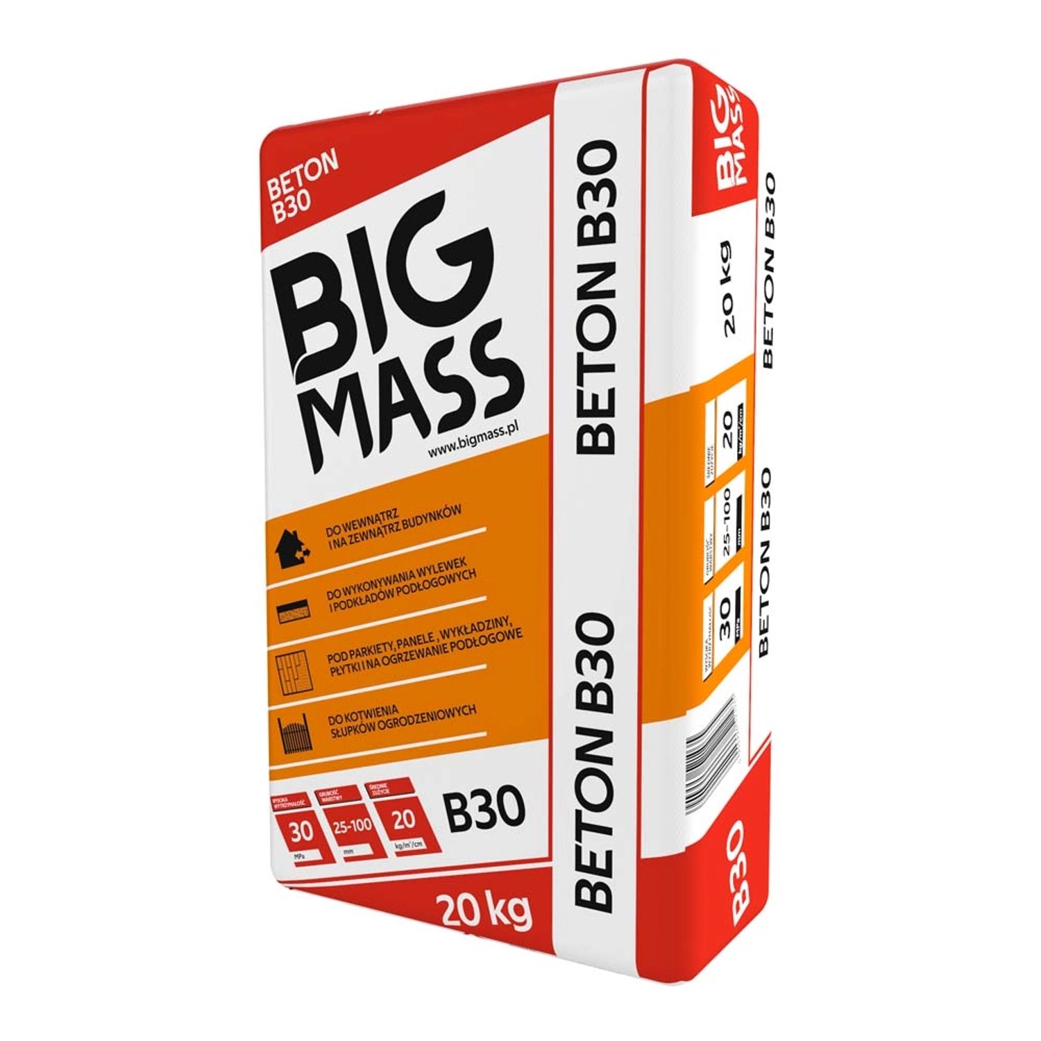 MJG Big Mass Beton B30 20 kg