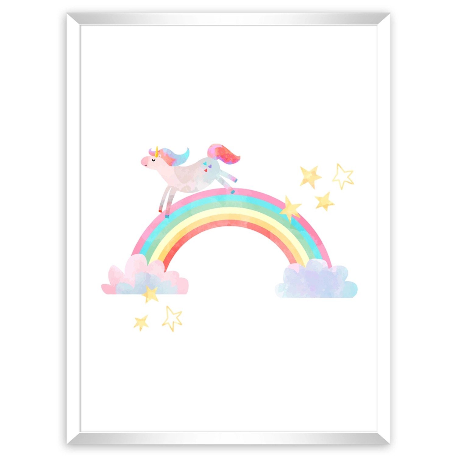 Obraz Modernpik FR119 UNICORN do pokoju dziecka 30 cm x 40 cm