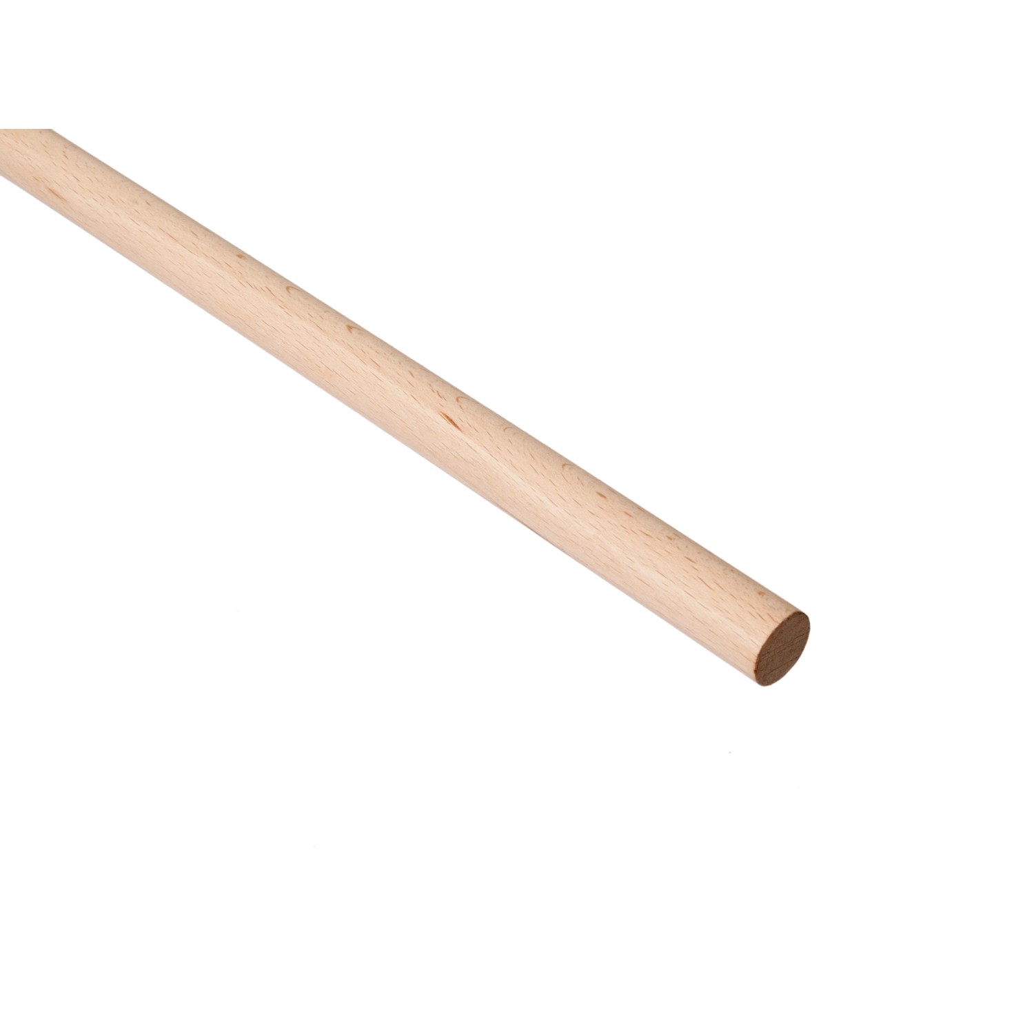 Listewka okrągła bukowa, wym. 16 mm x 1000 mm