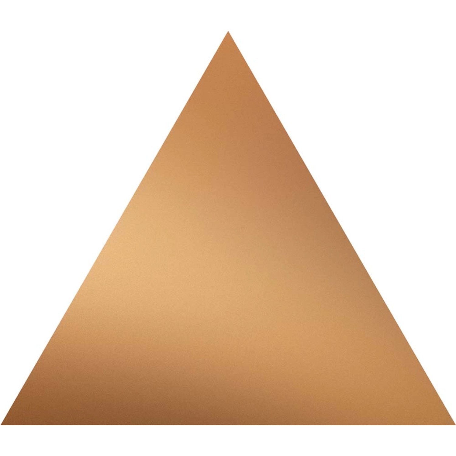 Dekor Scarlet copper triangle 13,9 x 16 cm