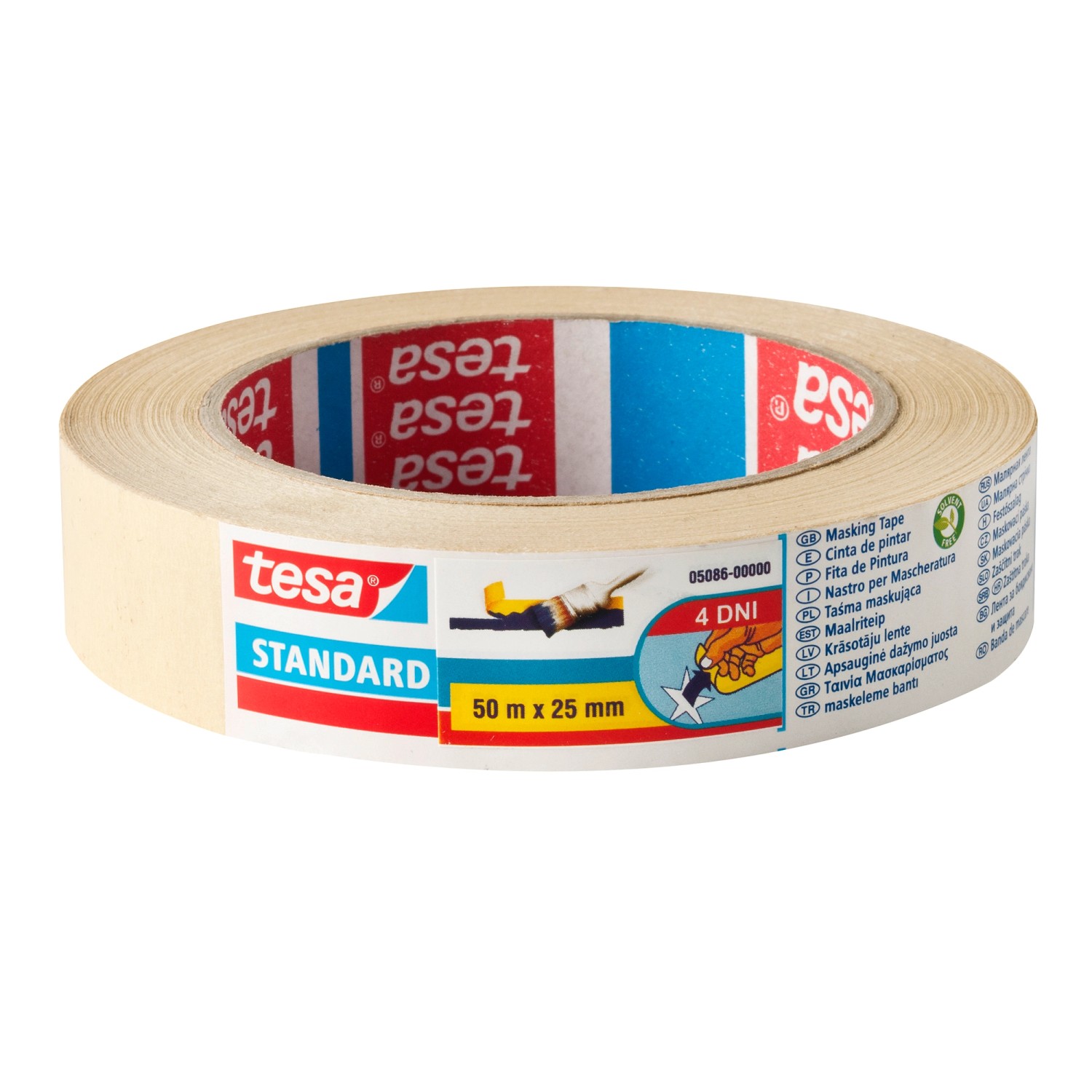 Tesa Taśma malarska Standard 50 m x 25 mm