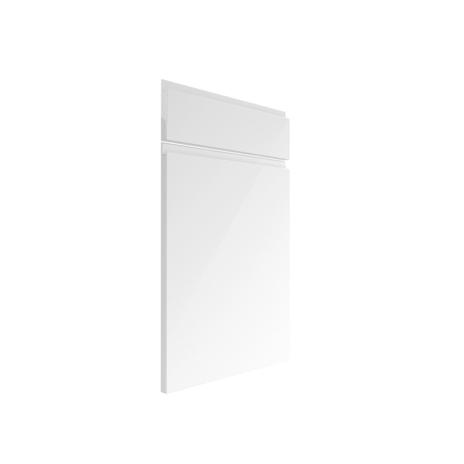 Front 40 x 56 cm + 40 x 14 cm Verona biały połysk