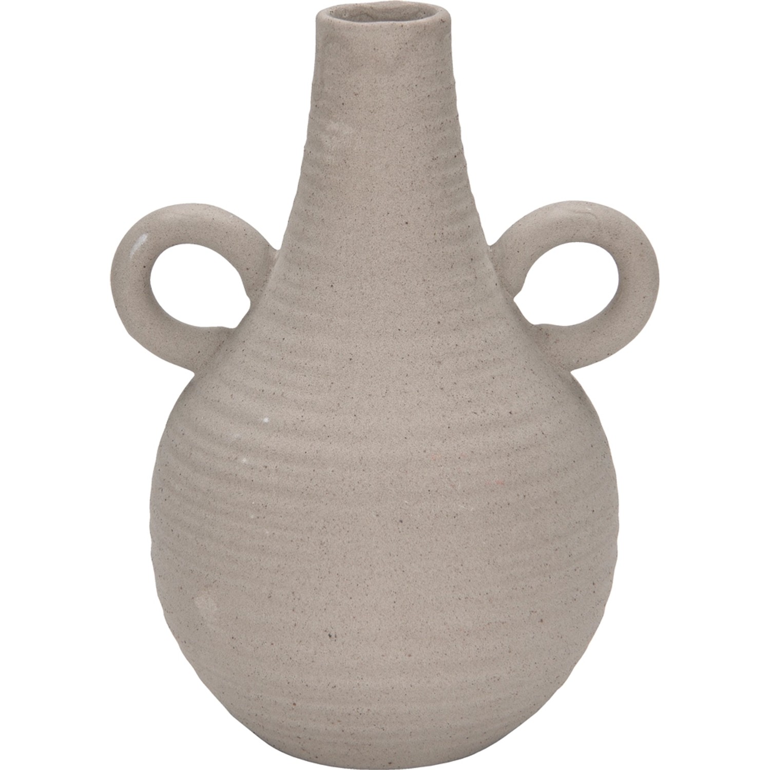 Waza Kamionka szara wys. 16,5 cm