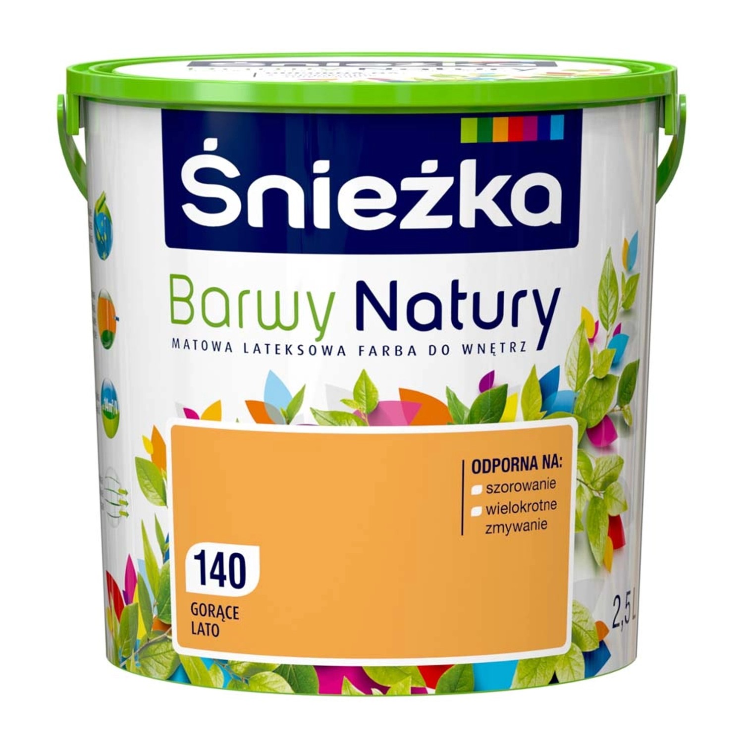 Farba Śnieżka Barwy Natury gorące lato 2,5 l
