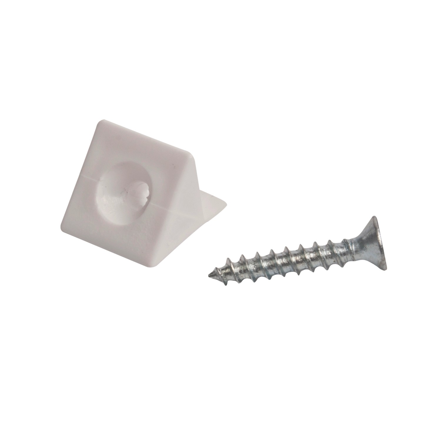 Hettich Stabilizator do szuflad 15 mm x 15 mm biały