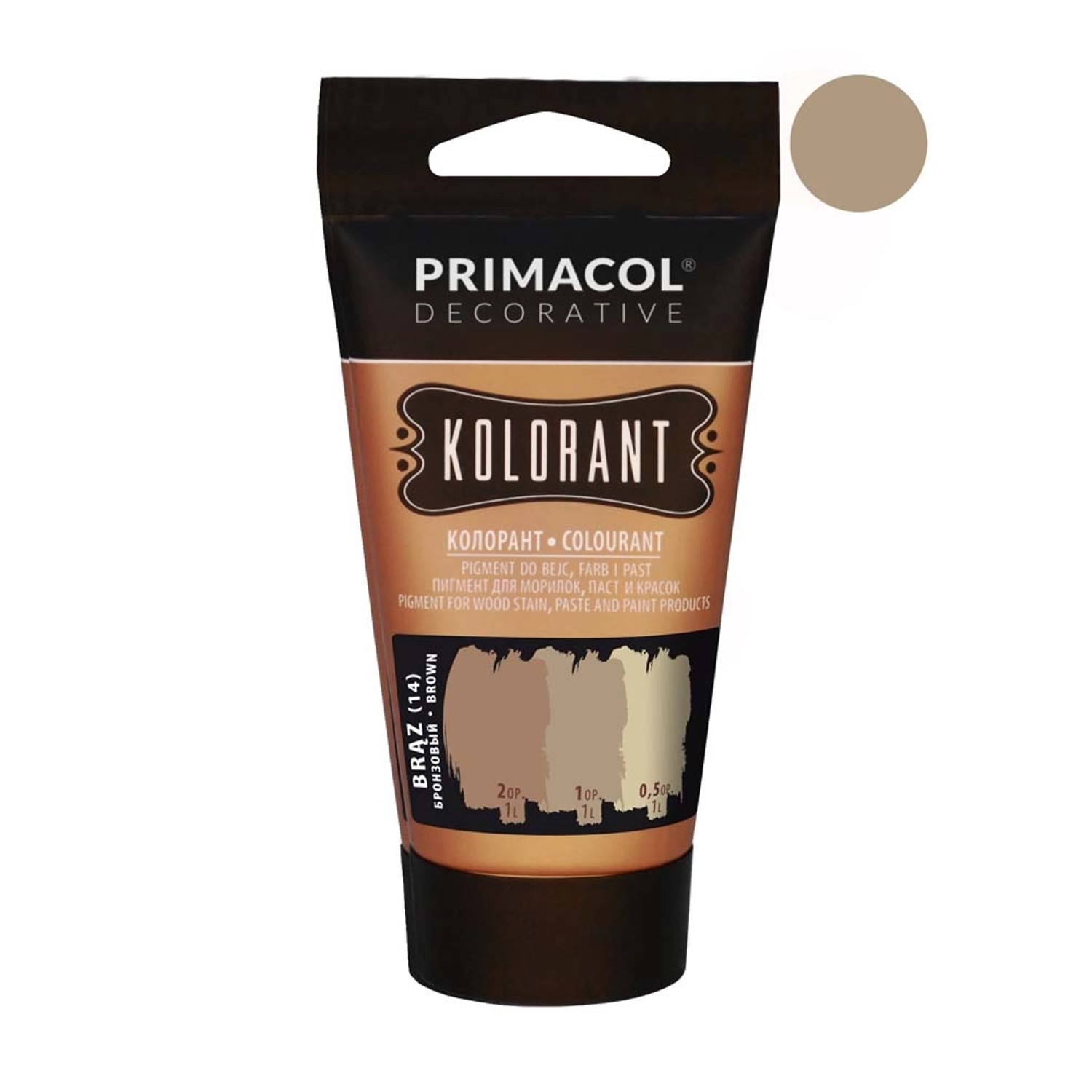 Pigment Kolorant Primacol brązowy 40 ml