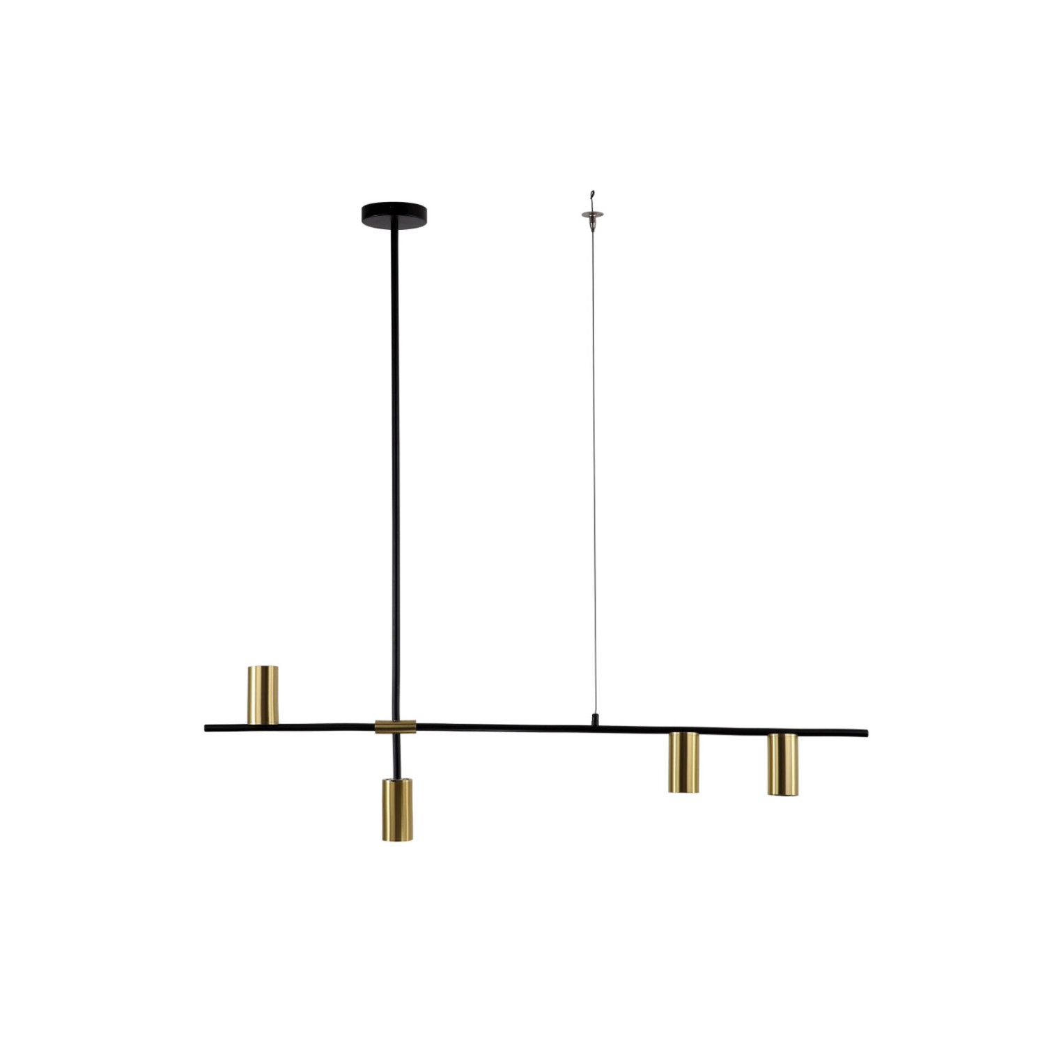 Light Prestige Lampa ARIZONA złota 4xGU10