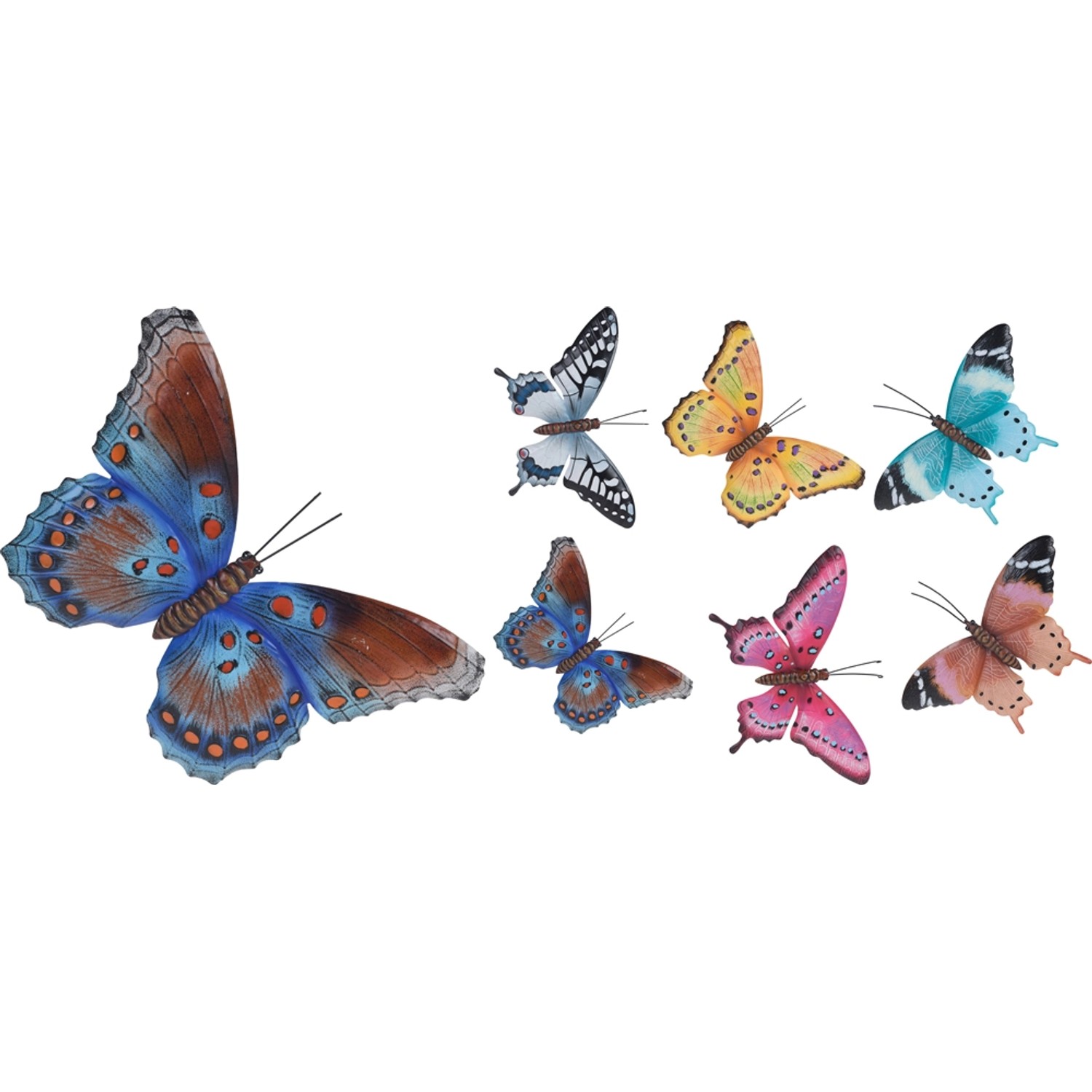Dekoracja na ścianę motyl mix 35x24cm