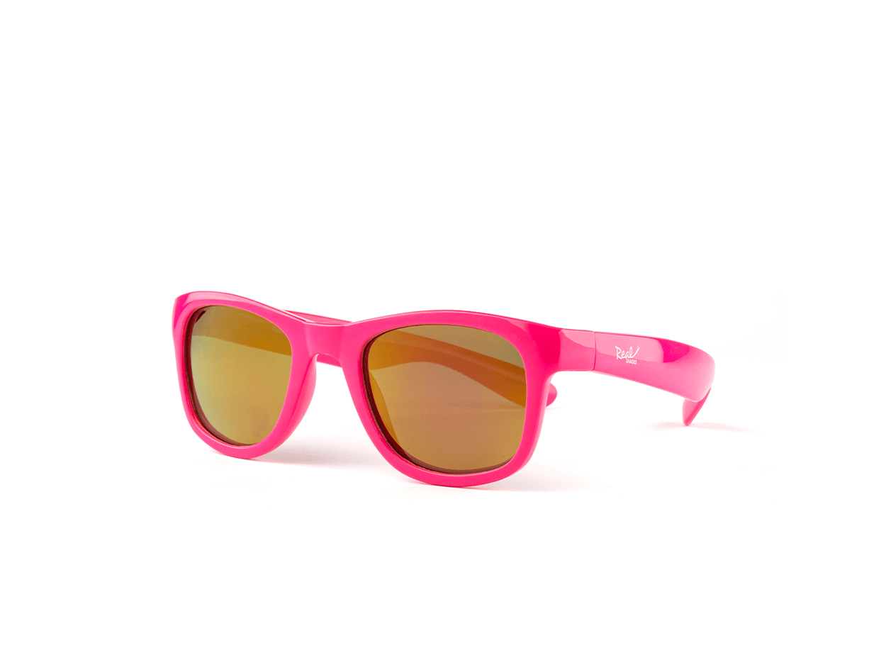 Okulary przeciwsłoneczne dla dzieci 0-3 Surf Neon Pink Gloss