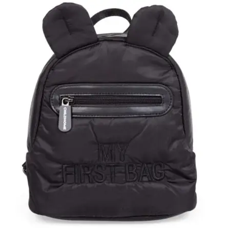 Childhome Plecak dziecięcy My first bag Pikowany Czarny
