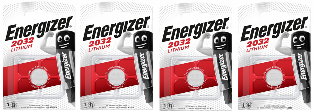 4x Bateria specjalistyczna Energizer, CR2032, 3V