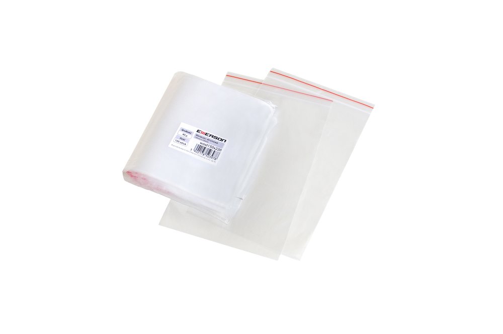 Woreczki strunowe Emerson, 80x120mm, 100 sztuk, bezbarwny