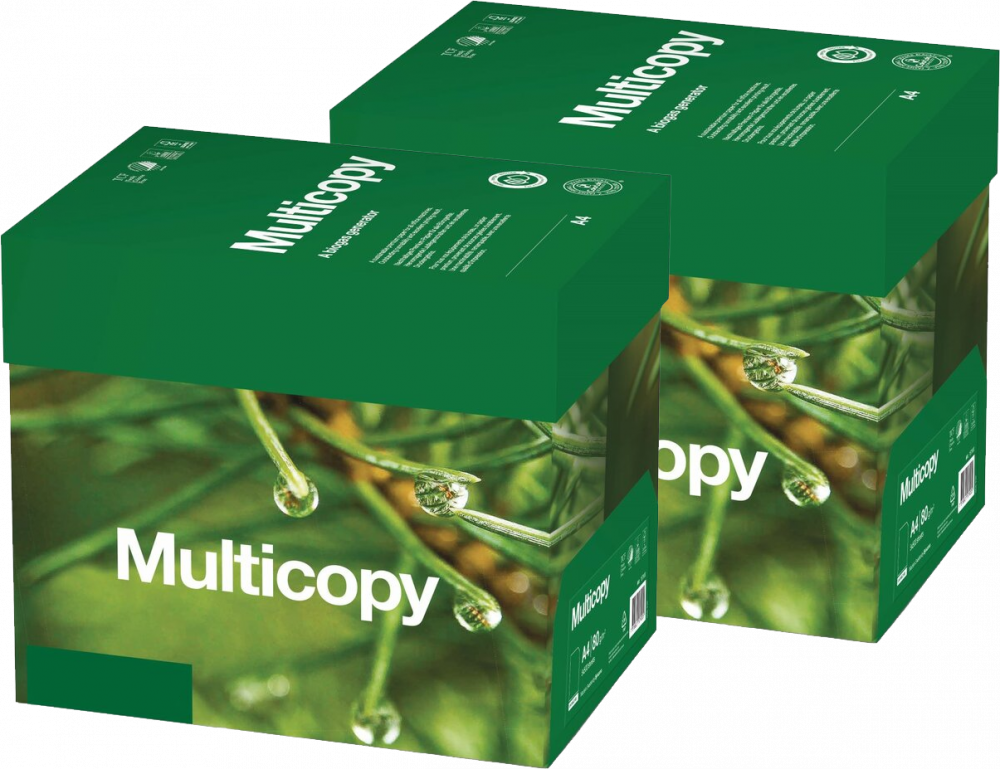 10x Papier ksero Multicopy Original, A4, 80g/m2, 500 arkuszy, biały