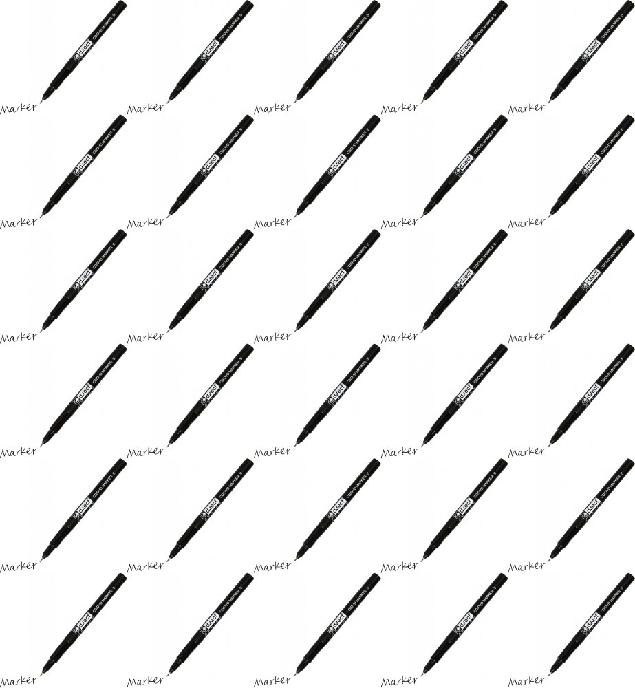 50x Foliopis D.Rect, okrągła, 0.4-0.5 mm, czarny
