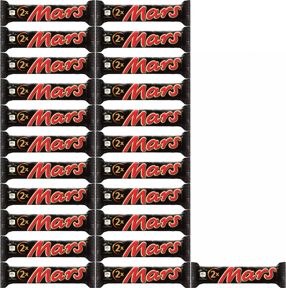 24x Baton Mars, 2-Pak, w czekoladzie, 70g