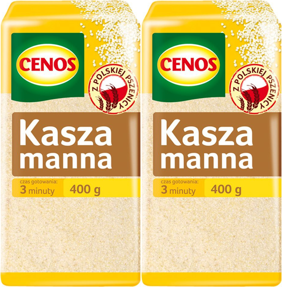 2x Kasza manna Cenos, 400g