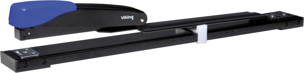 Zszywacz długoramienny Viking, do 20 kartek, czarny