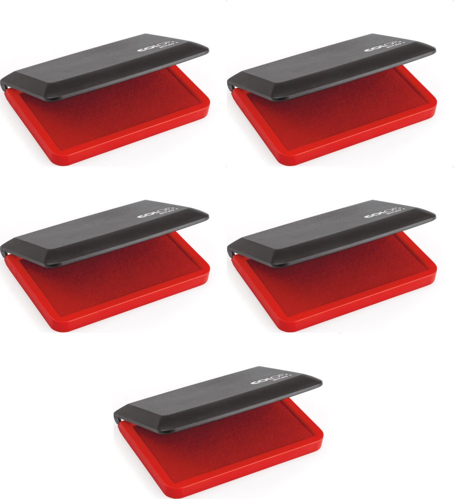 5x Poduszka do stempli Colop Micro, 70x110 mm, czerwony