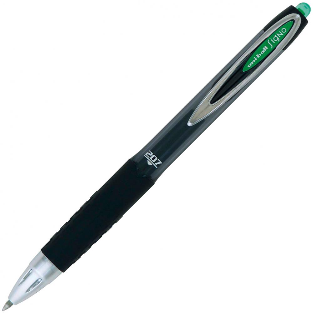 Długopis żelowy Uni, Uni-ball Signo UMN-207, 0.7mm, zielony