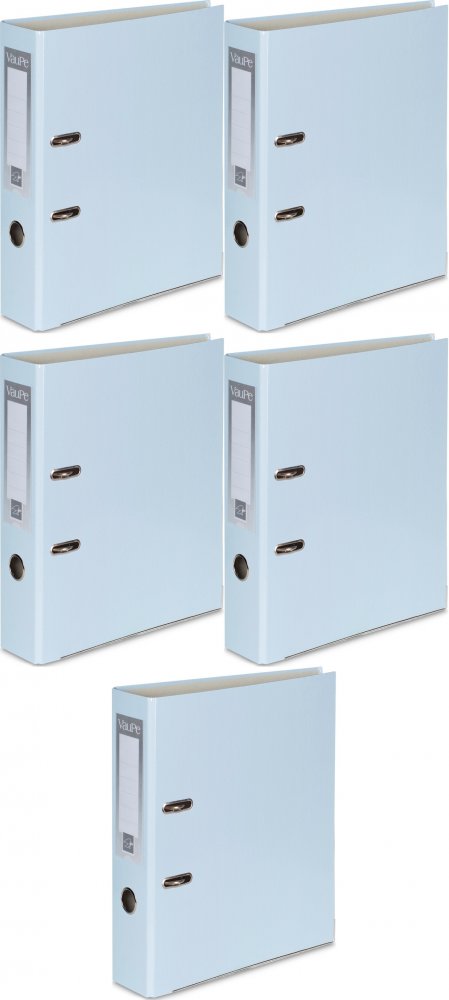 5x Segregator A4 VauPe FCK, 50mm, pastelowy niebieski