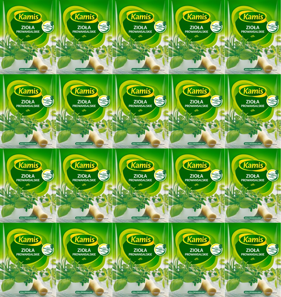 20x Zioła prowansalskie Kamis, 8g