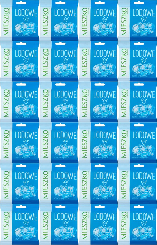 24x Cukierki Mieszko, lodowy, 90g