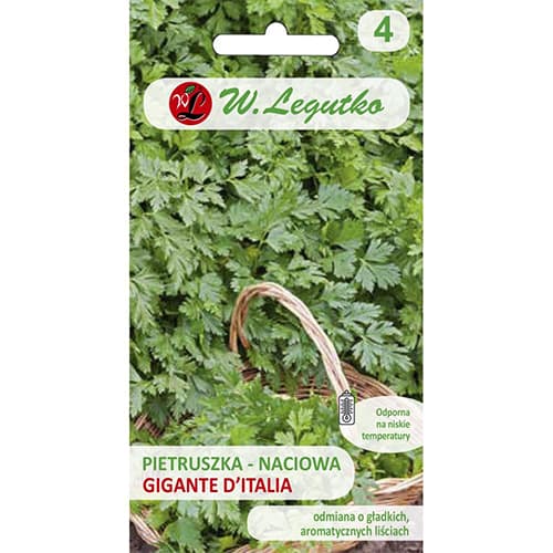 1 pac, Pătrunjel Gigante d'Italia - Semințe: Mod de ambalare: 2 g