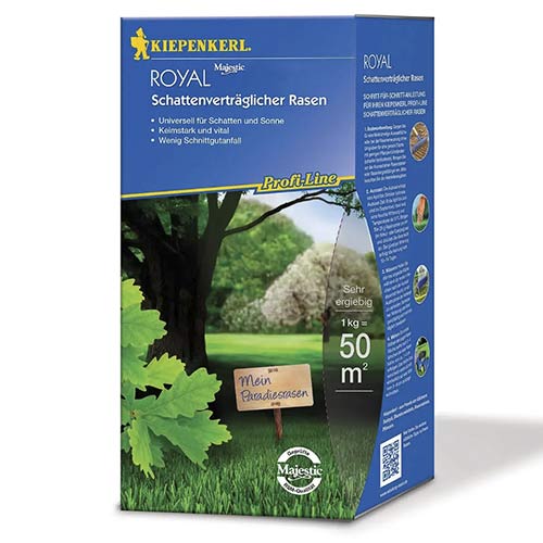 1 pac, Semințe gazon pentru umbră Royal Shade - Semințe: Mod de ambalare: 1 kg