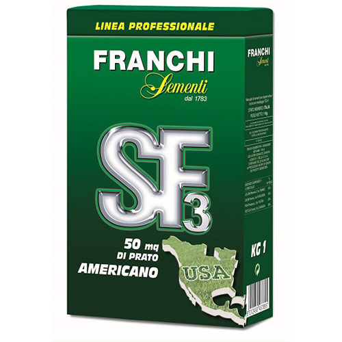1 pac, Gazon Green SF3 Americano - Semințe: Mod de ambalare: 1 kg