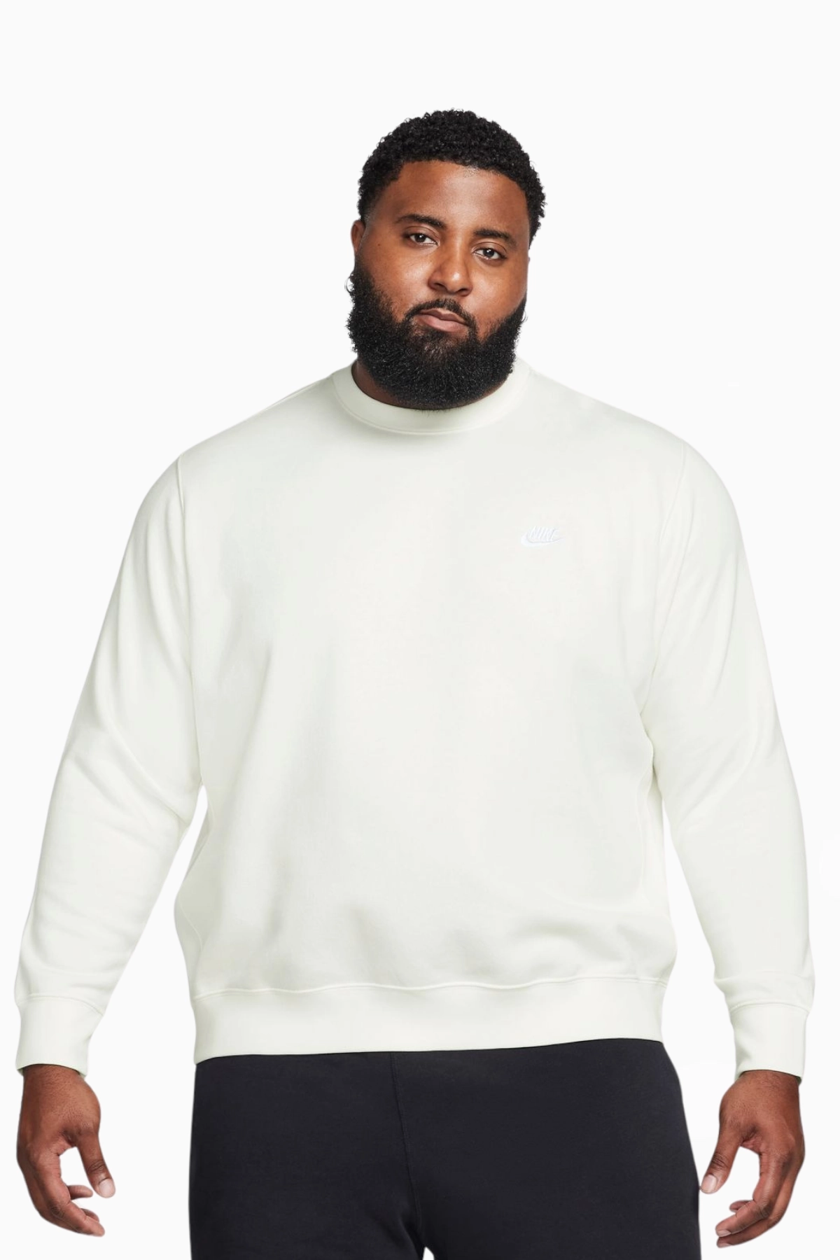 Bluza Nike Sportswear Club Crew - Beżowy