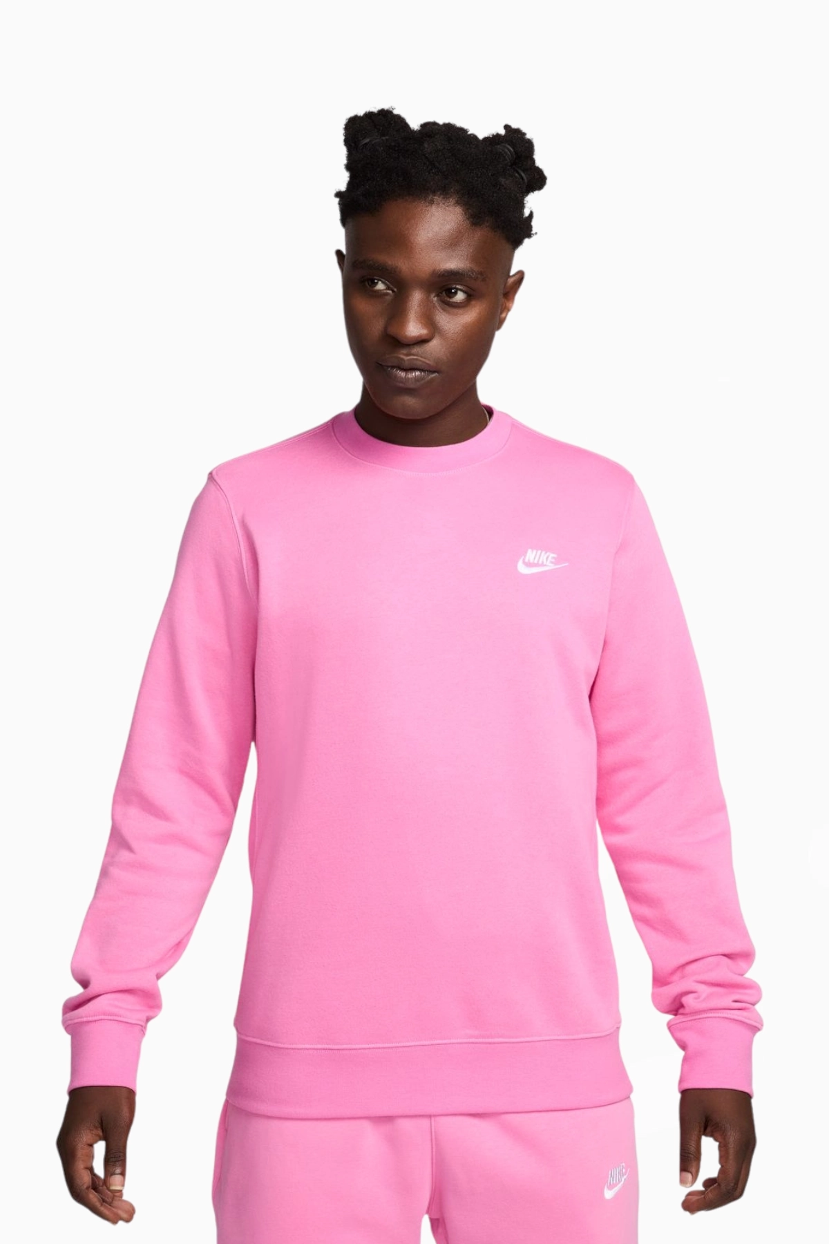 Bluza Nike Sportswear Club Crew - Różowy